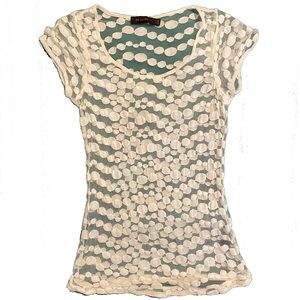 See Throw Limited Lace Top